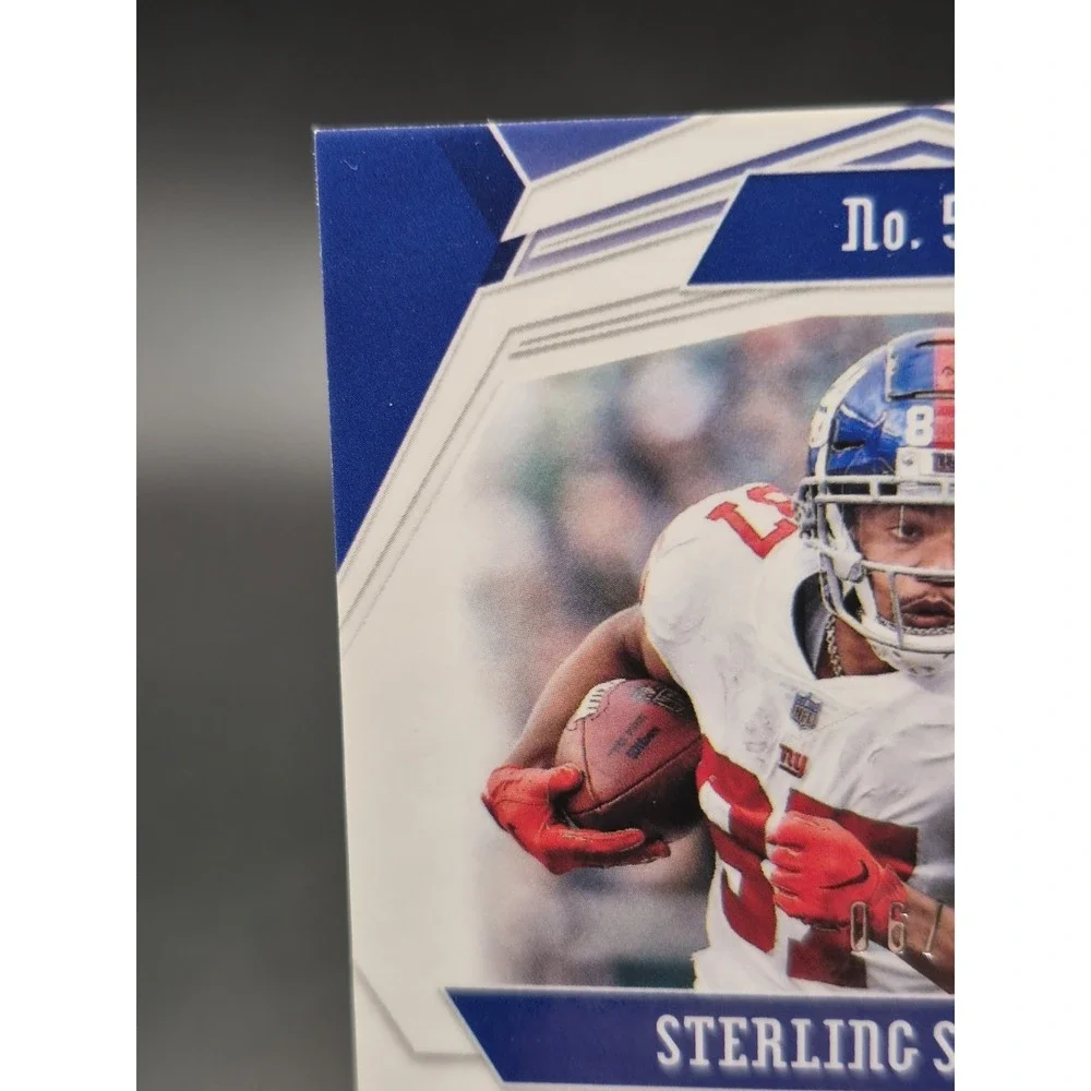 2019 Phoenix Sterling Shepard #57 Blue /35 New York Giants Color Match